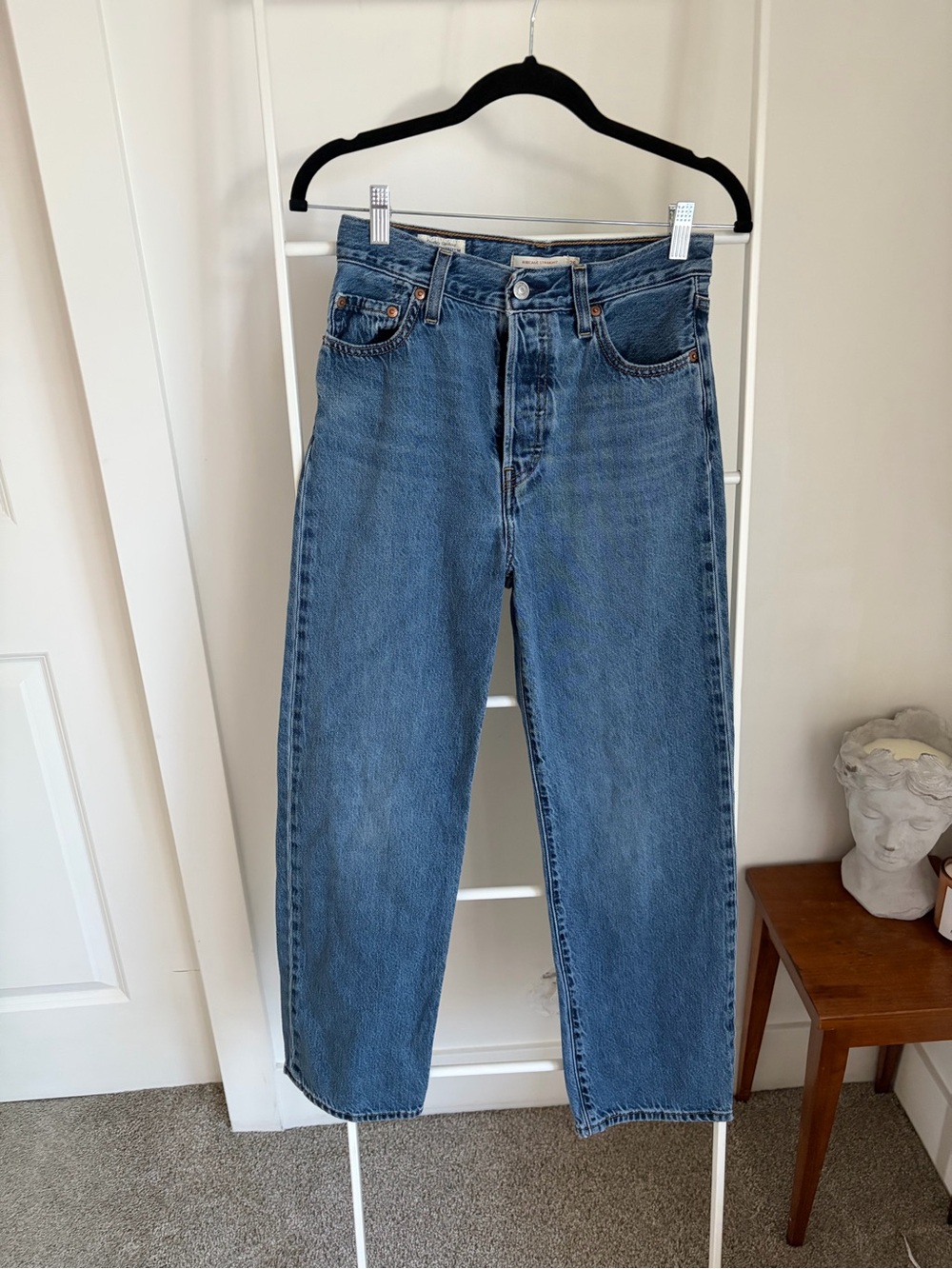 Levi’s ribcage straight Blue Jeans size 26 women’s